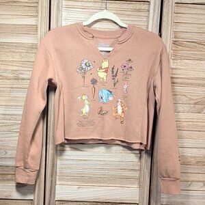 Disney Winnie the Pooh Cropped Top Size XS